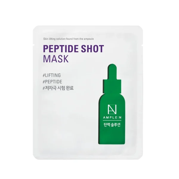 Mascarilla facial antiedad péptidos