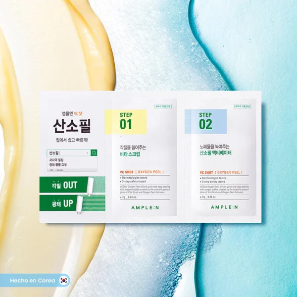 Mascarilla peeling bifásica vitamina C y oxígno - Imagen 2
